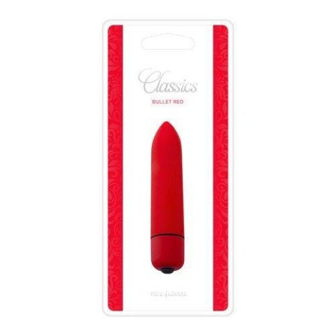 Wibrator-VIBRATORE BULLET CLASSICS RED Toyz4lovers