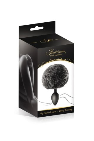 BLACK POMPOM ANAL PLUG Sweet Caress