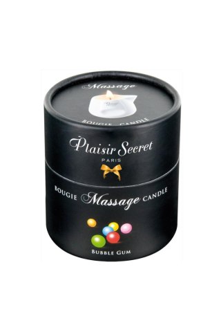 BUBBLE GUM MASSAGE CANDLE 80ML Plaisir Secret