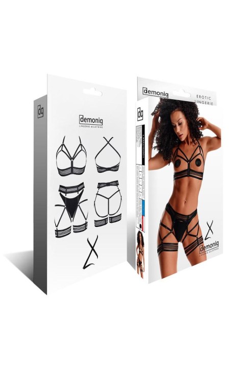 Bielizna-LadyX Marita XXL - komplet Demoniq