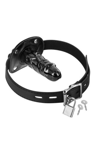 GAG WITH BIG DONG BLACK (Size: T2) Fetish Tentation