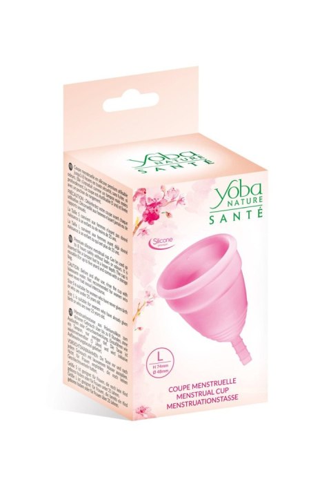 MENSTRUAL CUP PINK L (Size: T2) Yoba