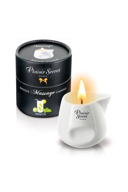 MOJITO MASSAGE CANDLE 80ML Plaisir Secret