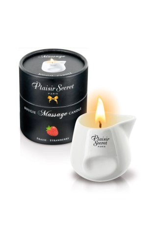 STRAWBERRY MASSAGE CANDLE 80ML Plaisir Secret