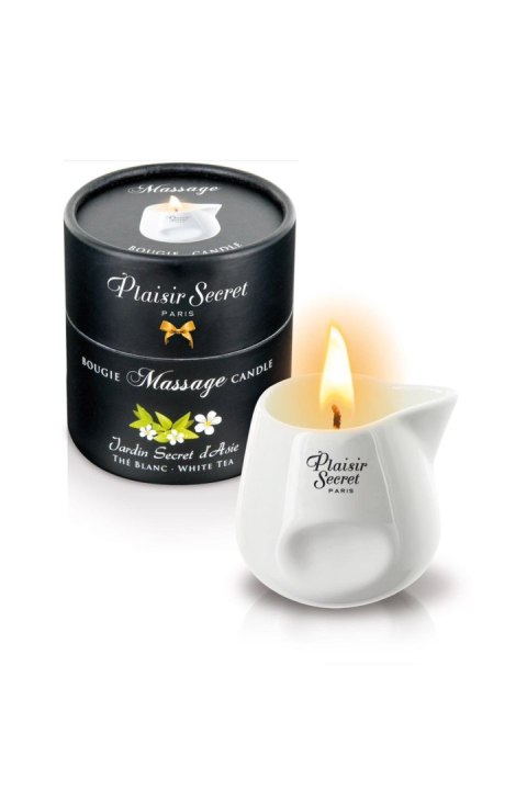 THE WHITE MASSAGE CANDLE 80ML Plaisir Secret