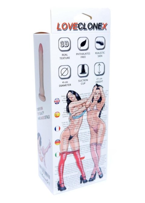 Dildo-BACHUS-LOVECLONEX 7"" B - Series Real