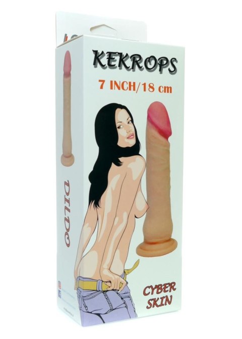 Dildo-KEKROPS-LOVECLONEX 7""-flexible B - Series Real