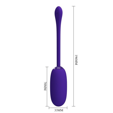 PRETTY LOVE - JULIUS EGG Purple 12 function vibrations Pretty Love