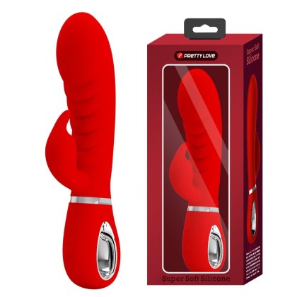 PRETTY LOVE - PRESCOTT Red 7 function vibrations Pretty Love