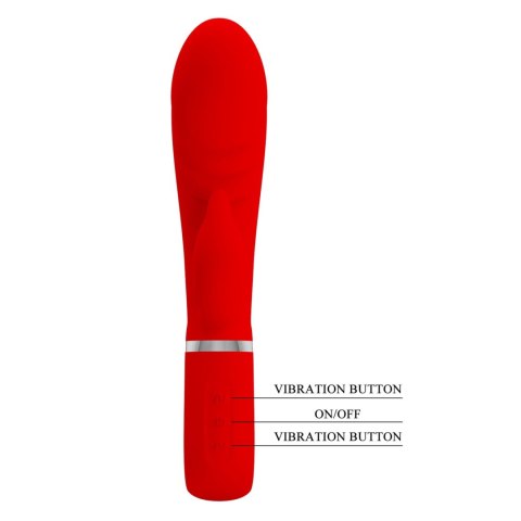 PRETTY LOVE - PRESCOTT Red 7 function vibrations Pretty Love