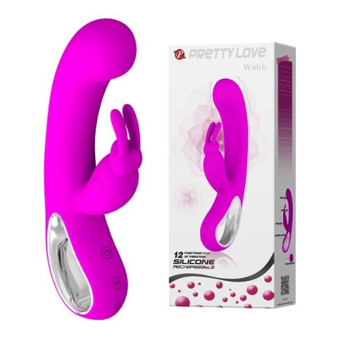 PRETTY LOVE - WEBB, PINK, USB, 12 function Pretty Love