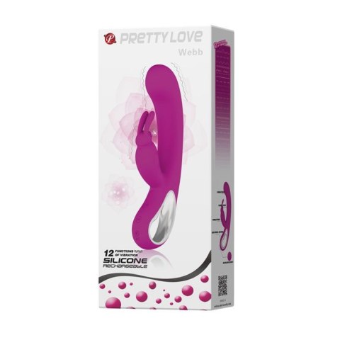 PRETTY LOVE - WEBB, PINK, USB, 12 function Pretty Love