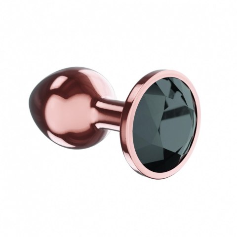 Plug-Butt Plug Diamond Jet Shine L Rose Gold Lola Games