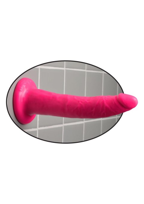 Slim Dillio 7 Inch Pink Pipedream