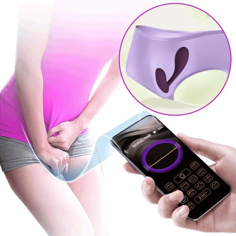 PRETTY LOVE - Baird Purple, 12 vibration functions Mobile APP Long-distance Control Pretty Love