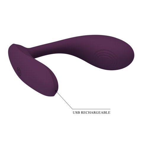 PRETTY LOVE - Baird Purple, 12 vibration functions Mobile APP Long-distance Control Pretty Love