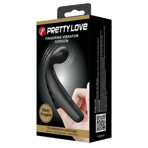 PRETTY LOVE - FINGERING VIBRATOR GORGON, 10 vibration functions Pretty Love