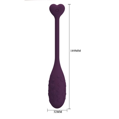 PRETTY LOVE - Fisherman Purple, 12 vibration functions Mobile APP remote control Pretty Love