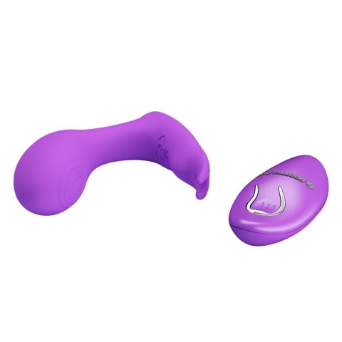 PRETTY LOVE - Idabelle Purple, 12 vibration functions 12 pulse wave settings Wireless remote control Pretty Love