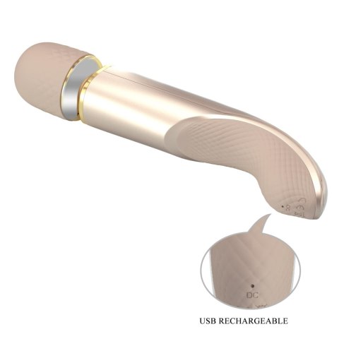 PRETTY LOVE - Interesting Massager Gold 5 levels of speed control 7 vibration functions Pretty Love