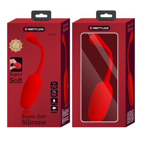 PRETTY LOVE - KNUCKER Red, 12 vibration functions Memory function Pretty Love