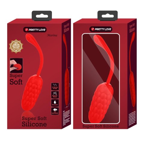 PRETTY LOVE - MARINA EGG Red 12 vibration functions Pretty Love