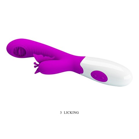 PRETTY LOVE - Moth, 12 vibration functions 3 licking settings Pretty Love