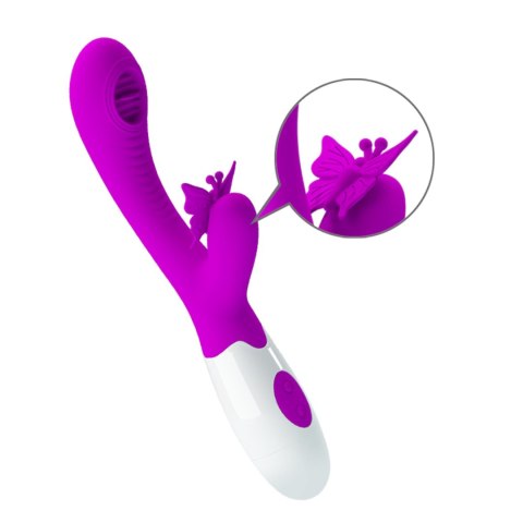 PRETTY LOVE - Moth, 12 vibration functions 3 licking settings Pretty Love