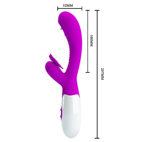 PRETTY LOVE - Moth, 12 vibration functions 3 licking settings Pretty Love