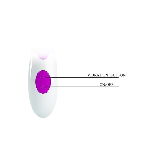 PRETTY LOVE - Moth, 12 vibration functions 3 licking settings Pretty Love