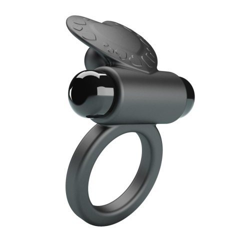 PRETTY LOVE - VIBRANT PENIS RING DEBONAIRE Black, 10 vibration functions Pretty Love