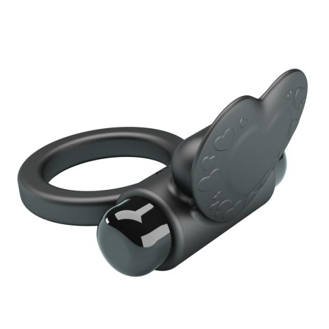 PRETTY LOVE - VIBRANT PENIS RING DEBONAIRE Black, 10 vibration functions Pretty Love