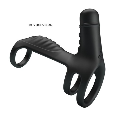 PRETTY LOVE- VIBRATINGPENIS SLING, 10 vibration functions Pretty Love