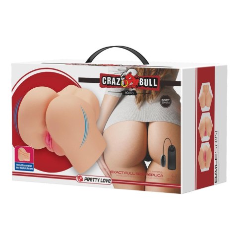 CRAZY BULL - Hailey, Vibration Double holes TPR ABS Crazy Bull