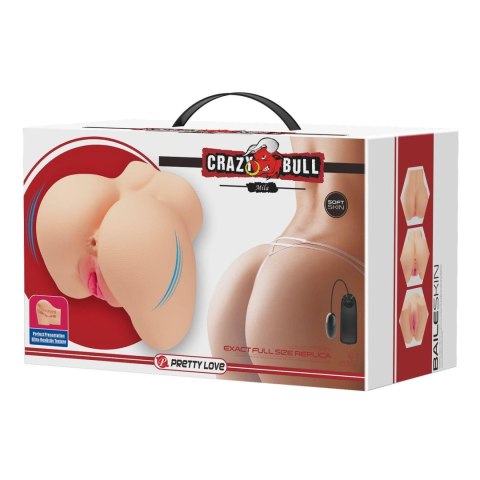 CRAZY BULL - Mila, Vibration Double holes TPR ABS Crazy Bull