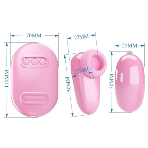 PRETTY LOVE - Magic Box Pink, 12 vibration functions 7 tapping functions Pretty Love