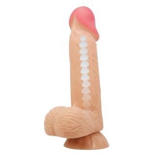 BAILE - Sliding Skin 8,1'' Flesh, Bendable Suction base TPR Baile