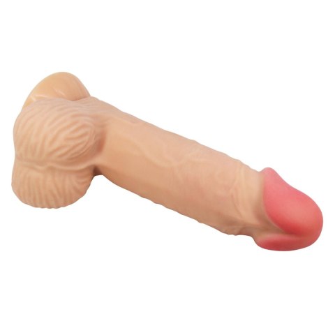 BAILE - Sliding Skin 8,1'' Flesh, Bendable Suction base TPR Baile