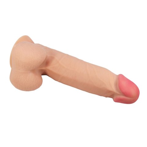 BAILE - Sliding Skin 8,5'' Flesh Suction base Bendable TPR Baile