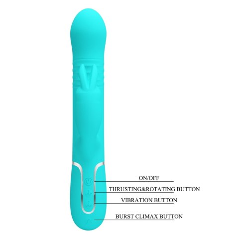 PRETTY LOVE - Coale Twinkled Tenderness, 7 vibration functions 4 rotation functions 4 thrusting settings Pretty Love