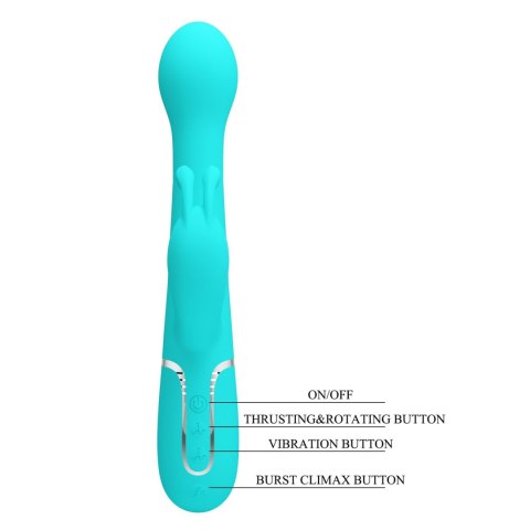 PRETTY LOVE - Dejon Twinkled Tenderness, 7 vibration functions 4 thrusting settings 4 rotation functions Pretty Love