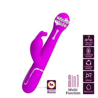 PRETTY LOVE - Dejon Twinkled Tenderness Purple, 7 vibration functions 4 thrusting settings 4 rotation functions Pretty Love