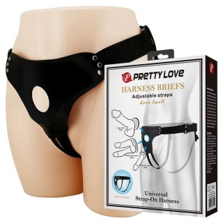 PRETTY LOVE - HARNESS BRIEFS Love Spell Universal Strap-On Harness Pretty Love