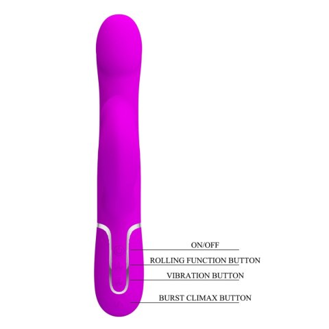 PRETTY LOVE - Twinkled Tenderness Purple, 7 vibration functions 4 rolling functions Memory function Pretty Love