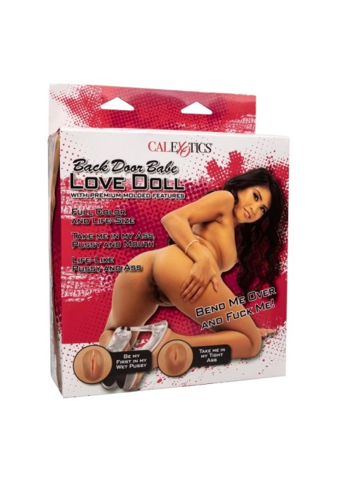 Back Door Babe Love Doll Caramel skin tone Calexotics