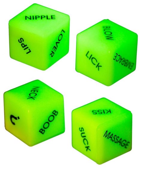 Dice "Glow-in-the-dark" Engl.