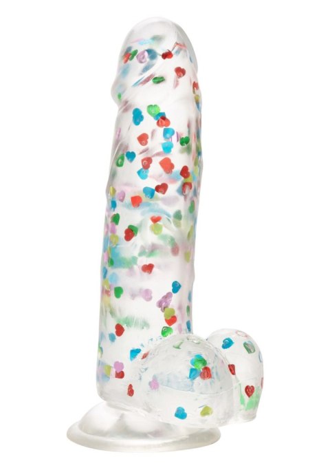 I Love Dick Heart Filled Dong Transparent Calexotics