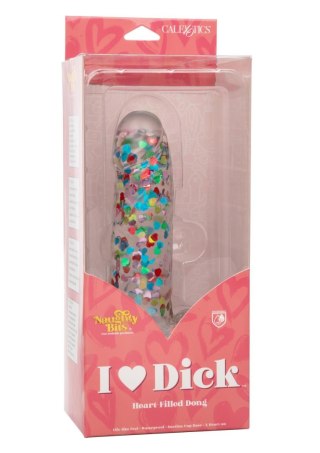 I Love Dick Heart Filled Dong Transparent Calexotics