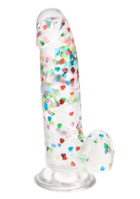 I Love Dick Heart Filled Dong Transparent Calexotics