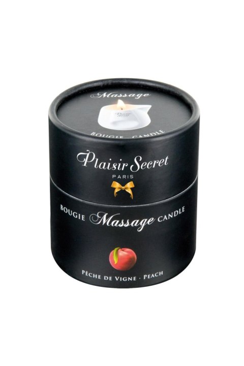 PEACH MASSAGE CANDLE 80ML Plaisir Secret